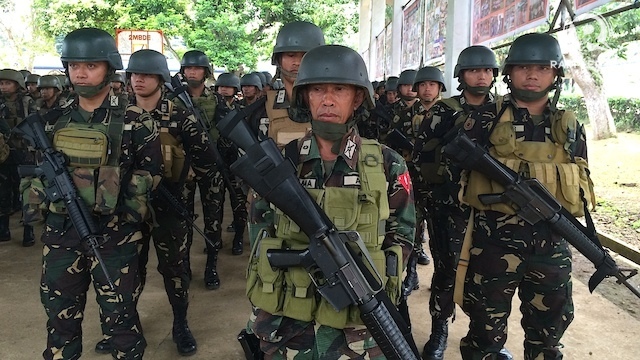 filipino soldiers in sulu