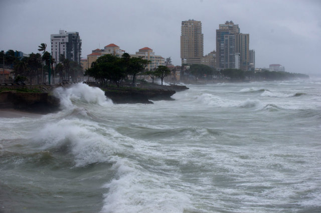 tropical storm erika in dominican republic