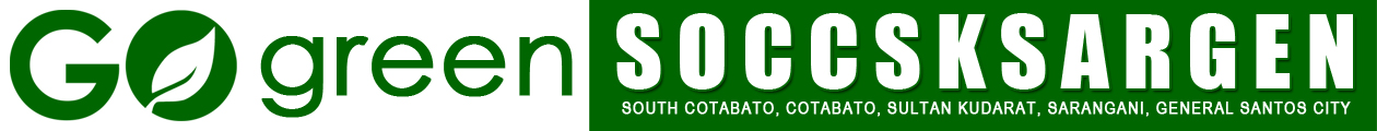 Go Green SOCCSKSARGEN